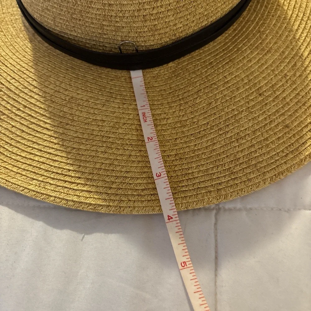 San Diego Hat Company Tan Wide Brim Beacon hat UPF 50+ - Picture 3 of 6